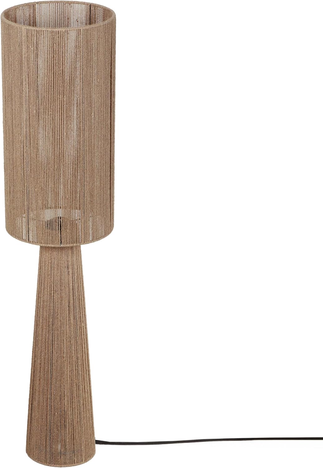 Tov Furniture Marza Natural Jute 2-Bulb Floor Lamp