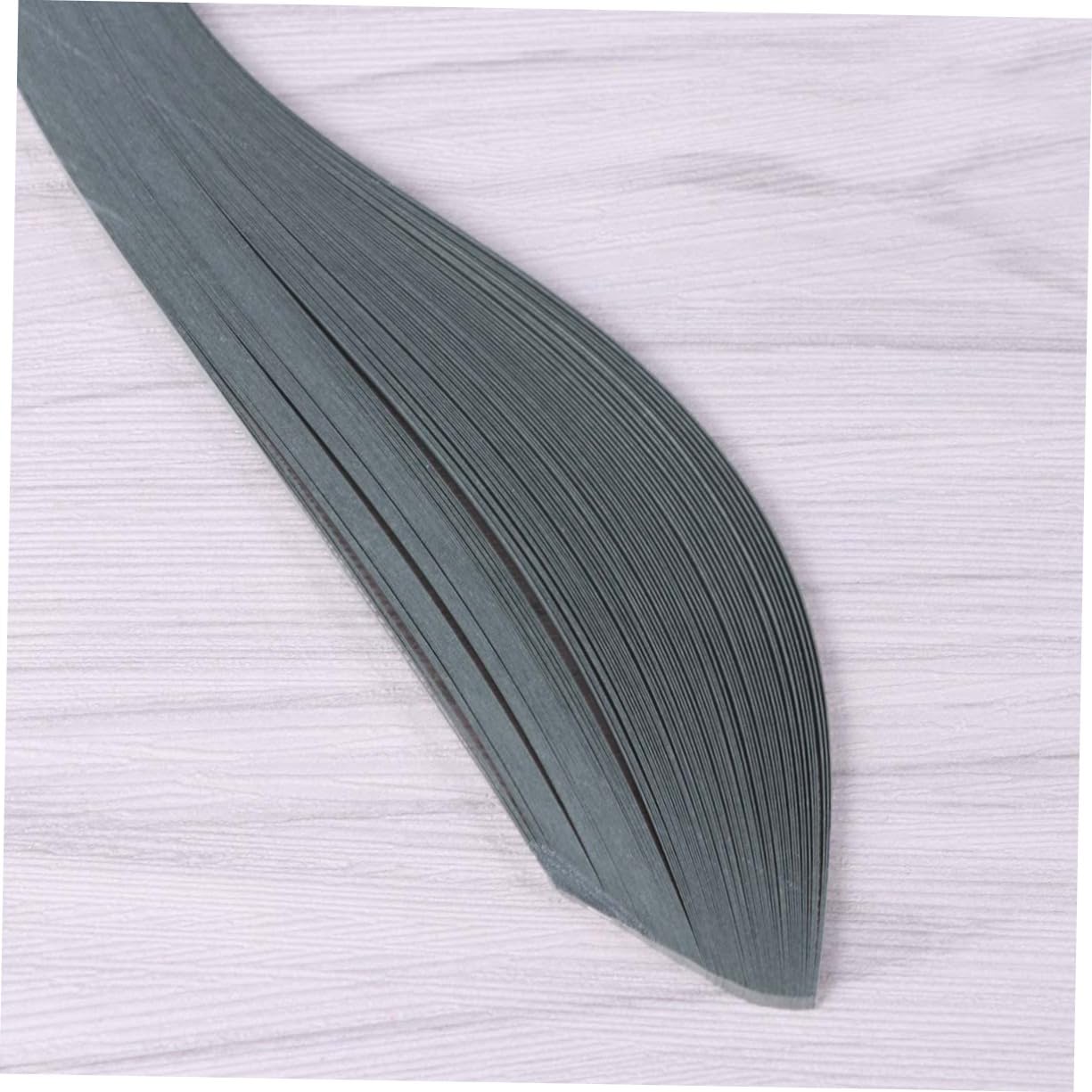 HOODANCOS DIY Quilling Strips Set 120pcs 3mm Wide 39cm for Handmade Decor Classroom Wedding Party Holiday Decorations