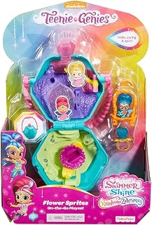 Shimmer & Shine Teenie Genies Flower Sprites On The Go Playset