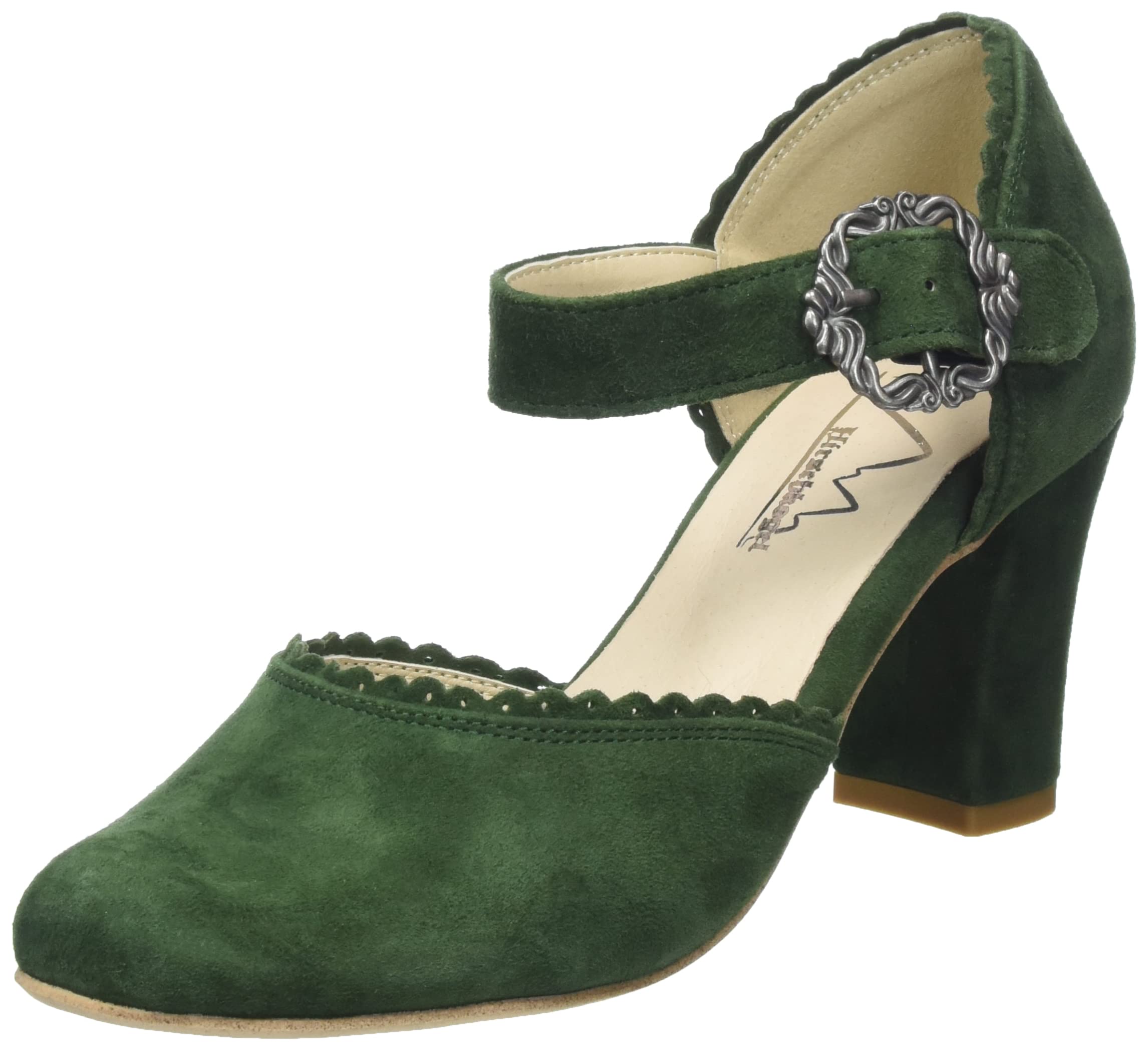 Hirschkogel 3005715 Women's Court Shoes, fir, 5 UK