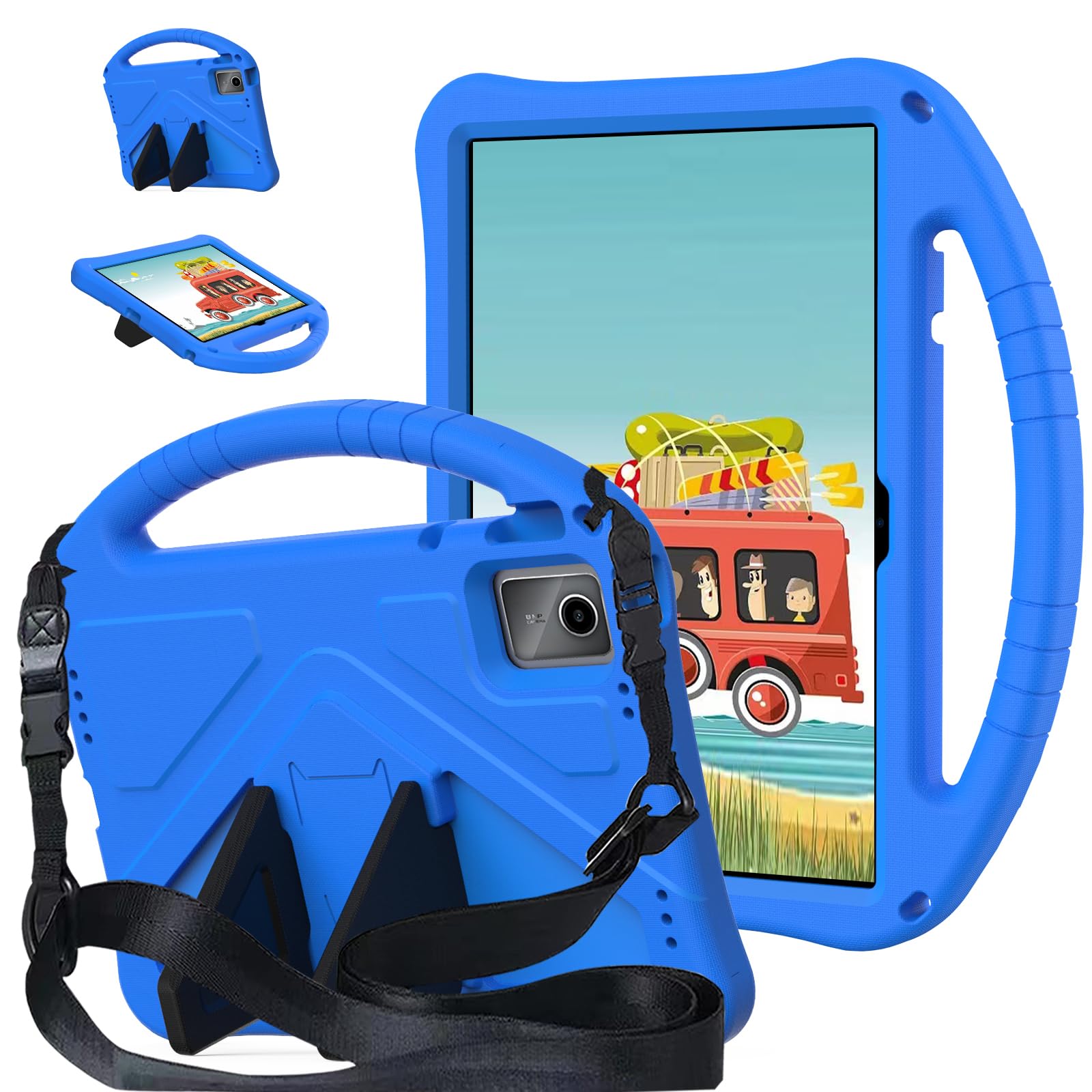 Coque Motorola Moto Pad 11 antichoc EVA avec sangle de support - 8