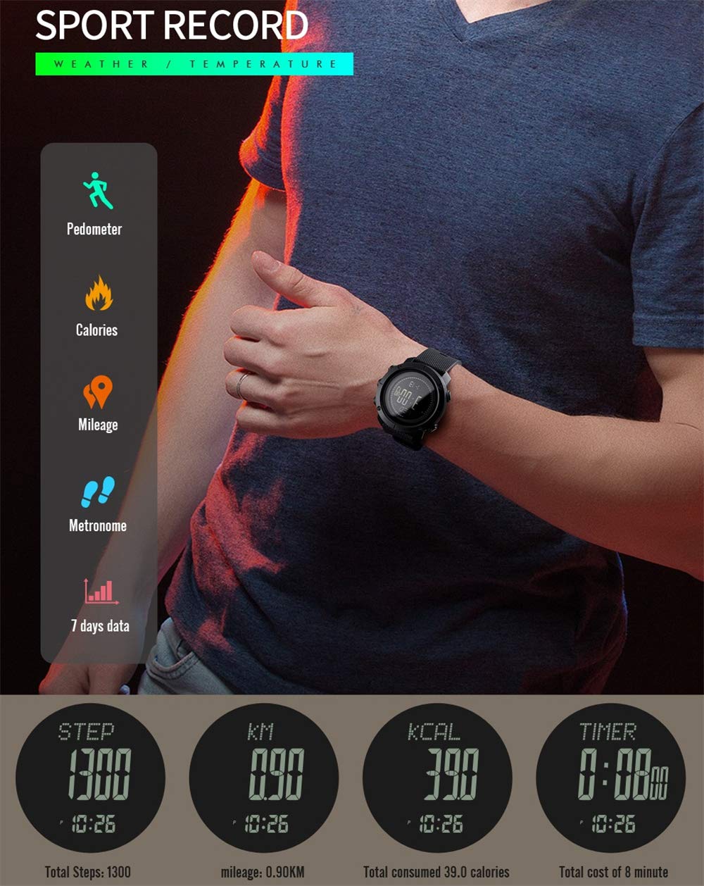 Sporthorloges heren militair horloge stappenteller horloge heren digitaal horloge outdoor tactisch horloge militair horloge heren wandelaccessoires tactisch horloge kompas hoogtemeter barometer Sporthorloges heren militair horloge stappenteller horloge heren digitaal horloge outdoor tactisch horloge militair horloge heren wandelaccessoires tactisch horloge kompas hoogtemeter barometer