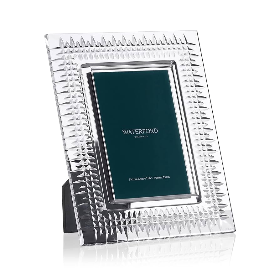 フォトフレーム LISMORE DIAMOND PHOTO FRAME Amazon.com - Waterford Lismore Diamond Picture Frame 4x6