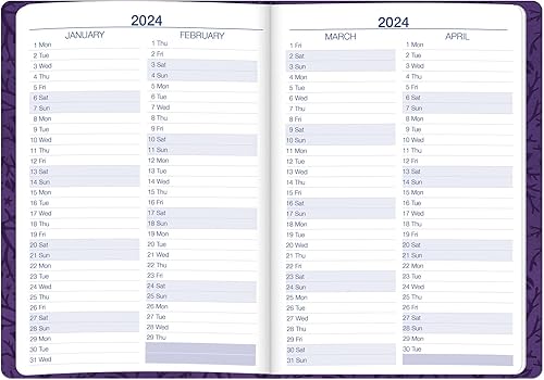 Miniatura 4 de Santoro Gorjuss - Agenda diaria 2024, tamaño A5, páginas semanales y mensuales