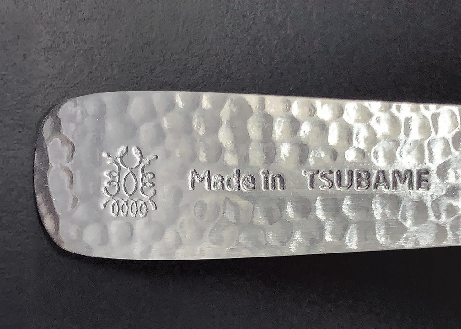 Kakusee TsUBAME TC-12 Fork, Height 0.6 x 5.1 x 0.7 inches (1.5 x 13 x 1.7 cm), Hammered Made in Japan
