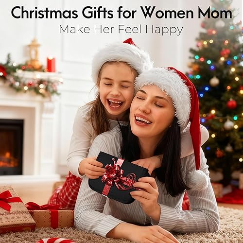 Miniatura 34 de Coquimbo Kit de costura de regalo de Navidad para mujeres, abuela, mamá, adultos, niños, principiantes, viajeros, emergencias, suministros de Negro