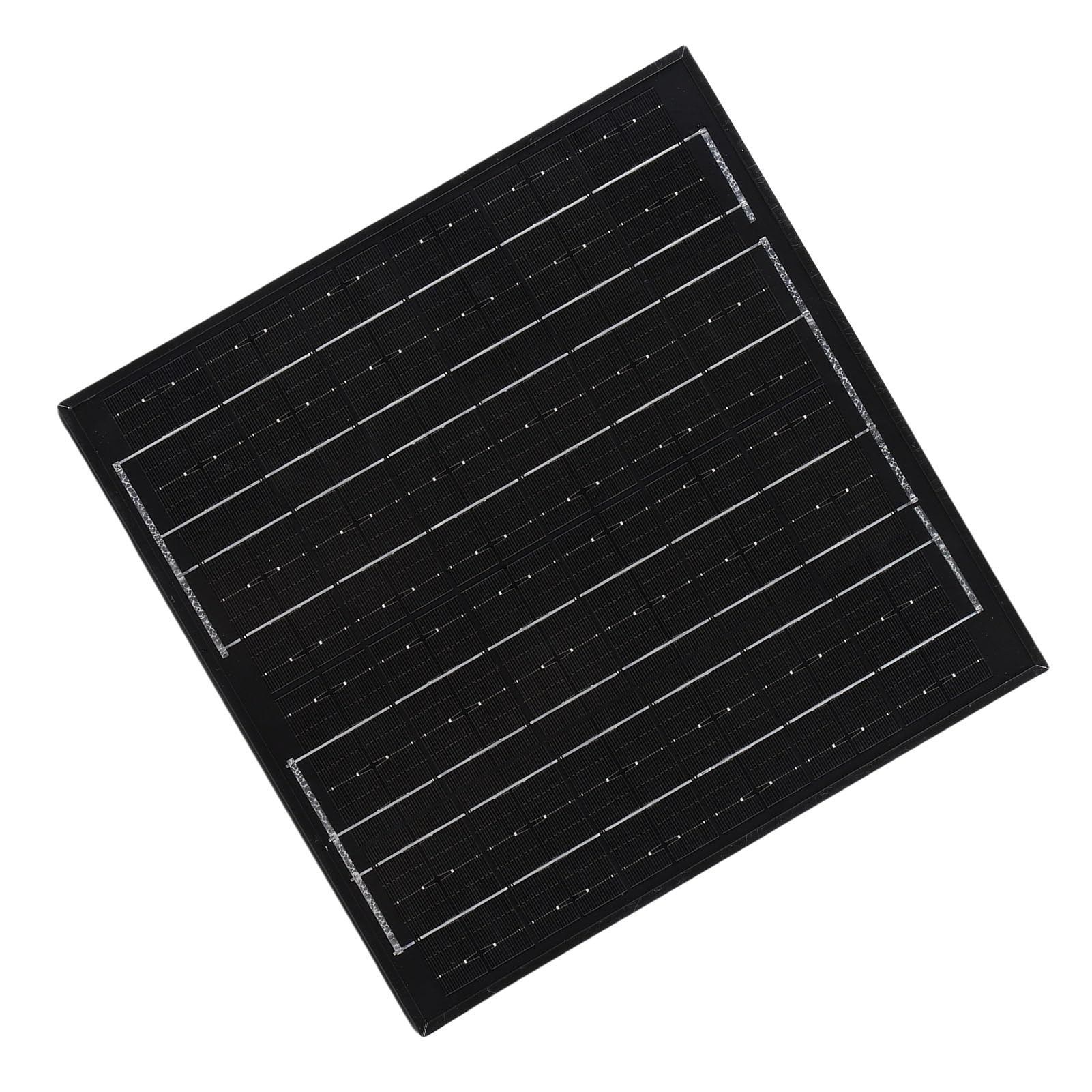 Topiky Słoneczny Wentylator Dachowy Bezszczotkowy Silnik IP68 Wodoodporny 110 Mm 160 Mm Wentylacja Kanałowa dla Poddaszy Fabryki Sunroomy Magazyny, Panel Monokrystaliczny 15 W, Cicha Praca 430CFM