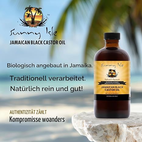 Sunny Isle Jamaican Black Castor Oil 8 oz