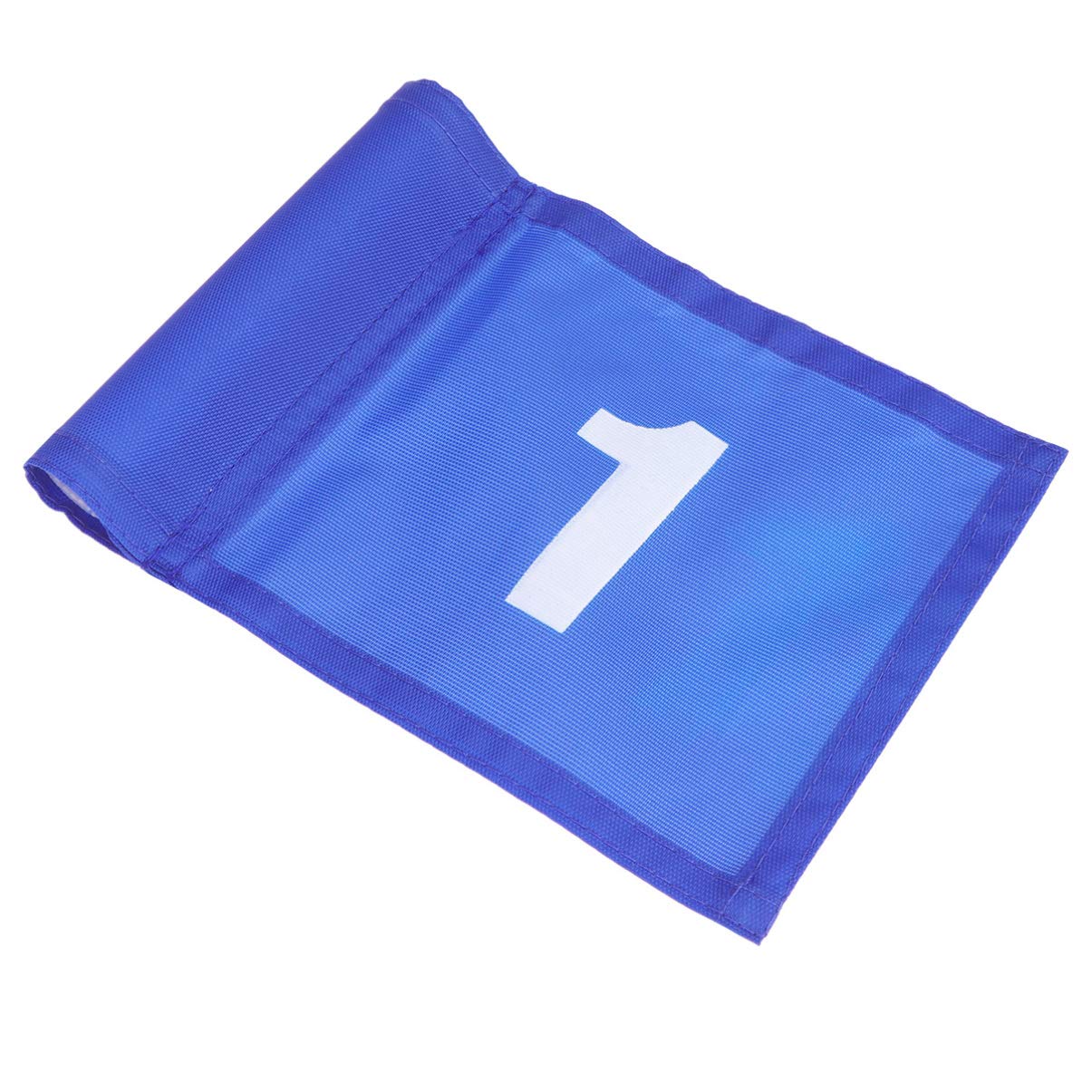 BESPORTBLE 1pc Golf Flag Number 1 Style Marking Flag Portable Putting for Yard Ideal for Golfers