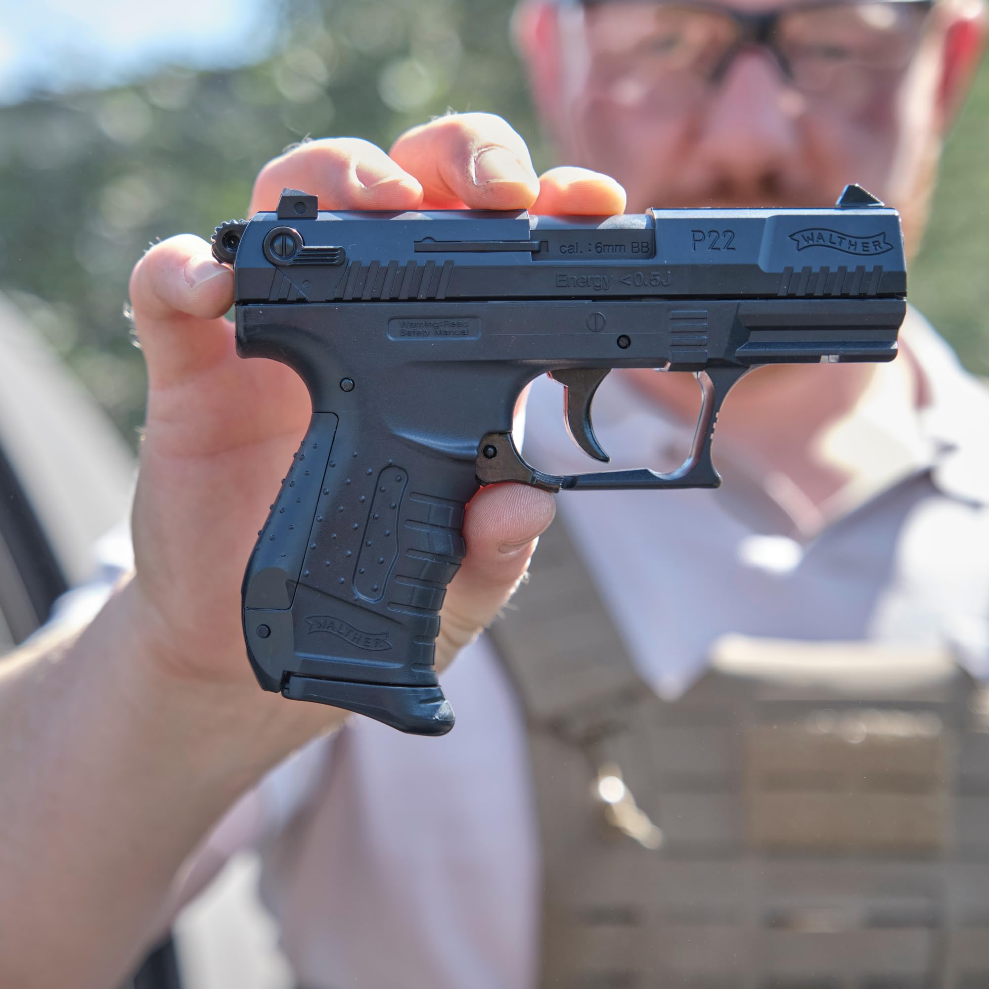 Walther U2.5179 - Pistola P22 Muelle, 6 mm
