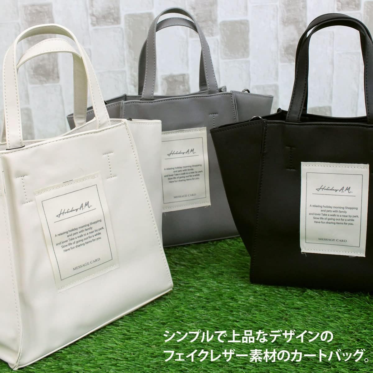 Golf Cart Bag, Round Bag, Men's, Women's, Mini Bag, Tote Bag, 2-Way Shoulder Bag, Faux Leather, Accessories, Luggage, Smaller