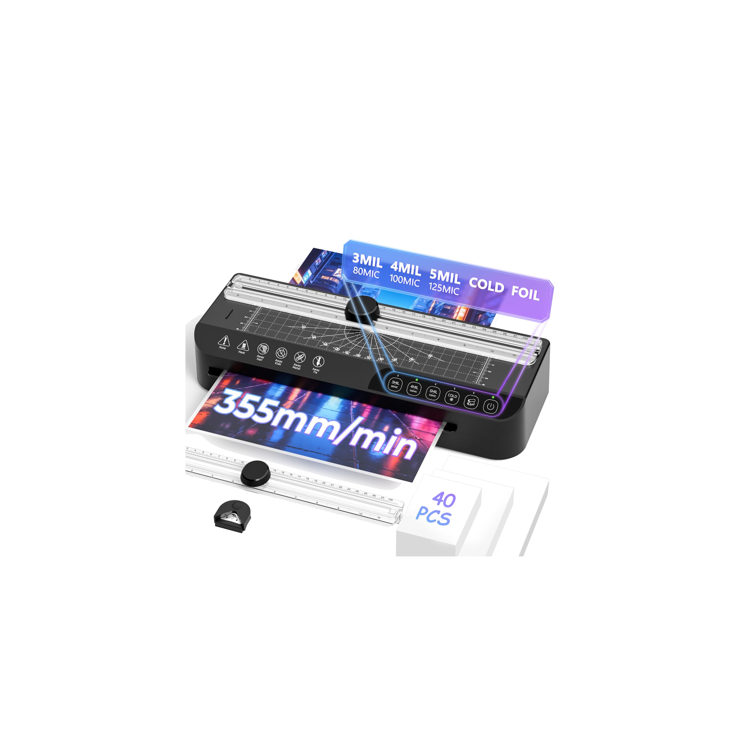 Assark 8-in-1 Thermal Laminator Kit