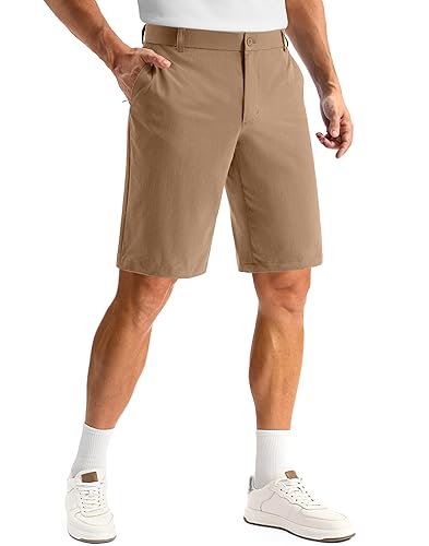 Men's Classic Fit Golf Shorts with 5 Pockets 11" Inseam