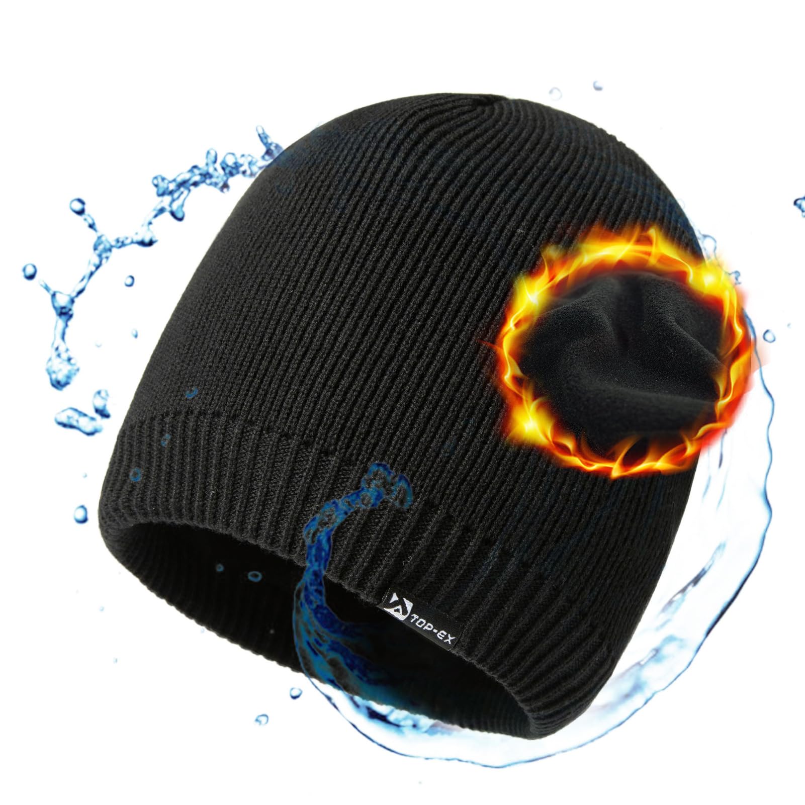 Acushla Waterproof Windproof Cuff Beanie