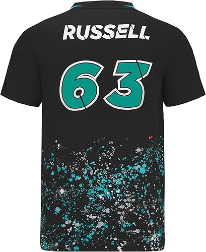 Miniatura 2 de Mercedes-AMG Petronas Formula One Team F1 George Russell #63 - Camiseta deportiva