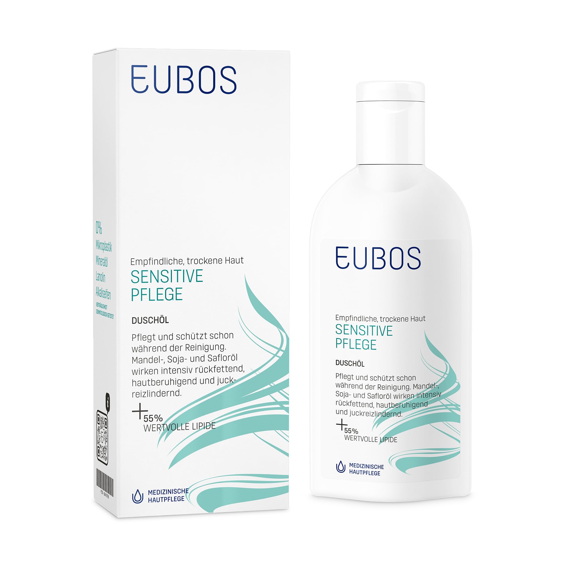 EUBOS Sensitive Duschöl für empfindliche, trockene Haut, 200 ml Öl