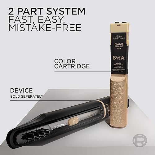 Miniatura 2 de L'Oreal Paris Colorsonic - Cartucho permanente de tinte para el cabello, color vibrante para retoque de raíces, cobertura de canas o todo el color