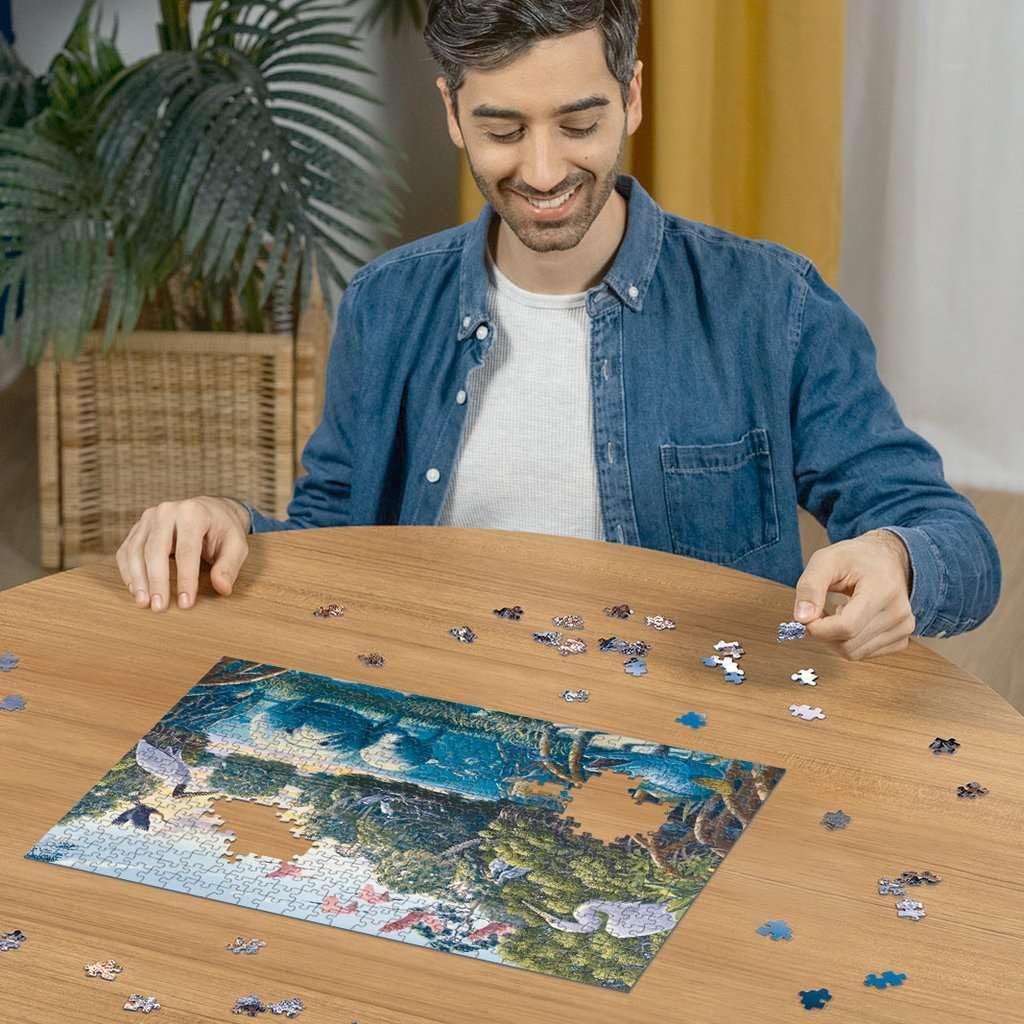 Ravensburger Manatee Moments - 500 Piece Jigsaw Puzzle | Premium Quality Materials | Engaging Imagery | Perfect Interlocking Fit | FSC Certified - 12000044