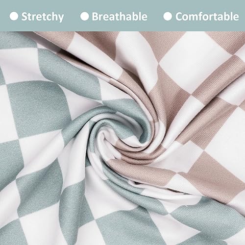 Miniatura 2 de DILIMI Paquete de 2 fundas de almohada de lactancia, funda elástica extraíble para almohadas de lactancia, funda ultra suave y cómoda para bebés