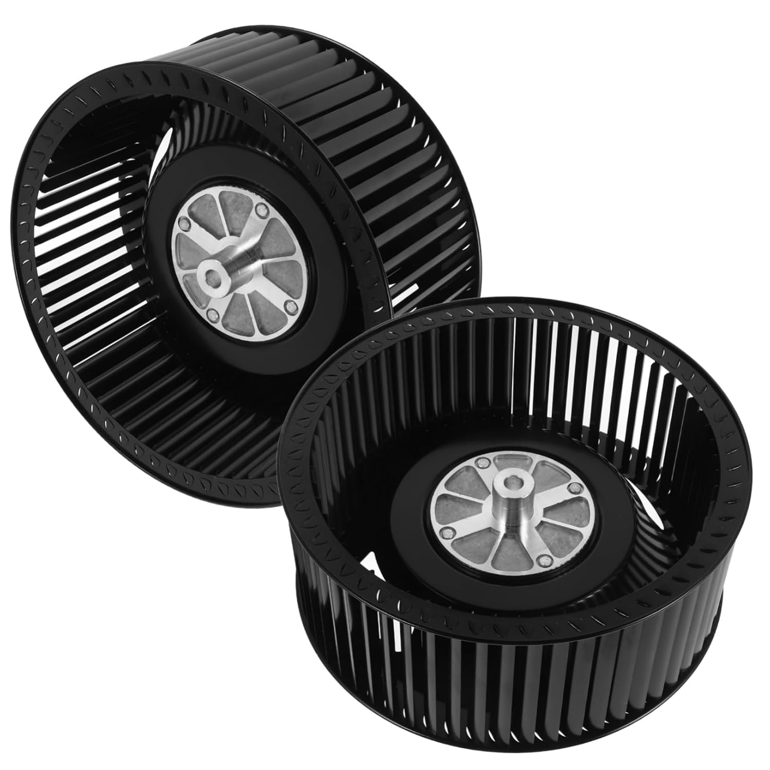 2pcs Range Hood Wind Wheel Motor Accessory Exhaust Fan Replacement for Kitchen Hoods Easy Installation Compatible Models Construction