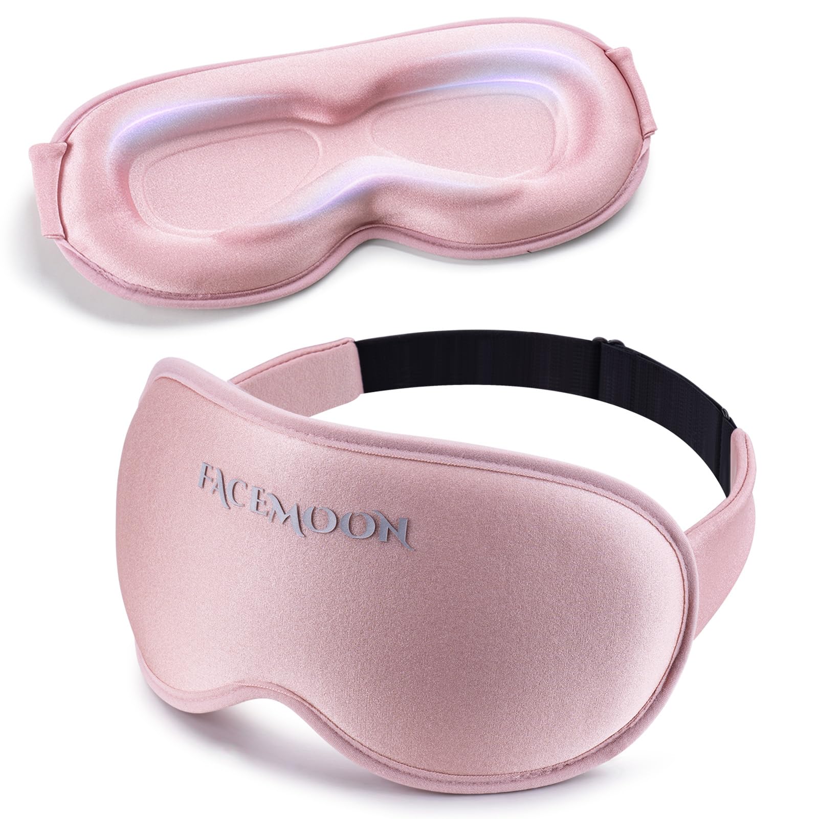 Weighted Eye mask for Sleeping - Blackout Sleep Mask for Women Men Best Sleeping Mask for Relax Body