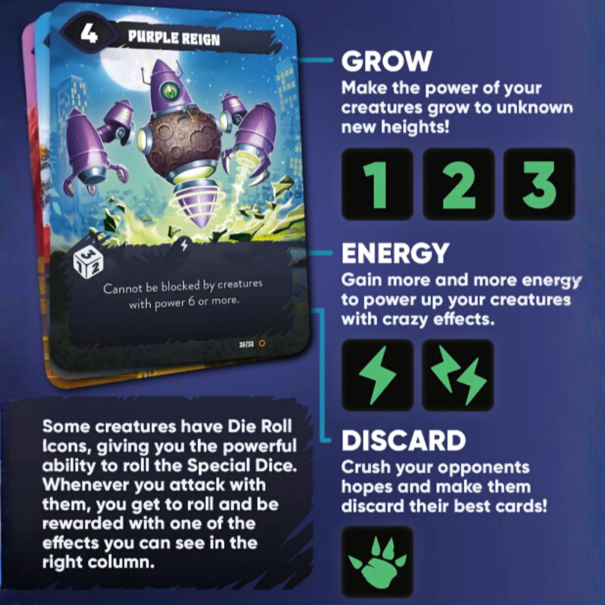 Mindbug : King of Tokyo Jeu de cartes – Bataille croisée épique de Kaijus