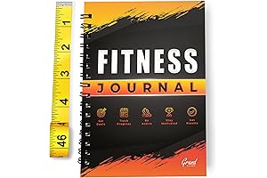 Undated Fitness Journal for Women & Men