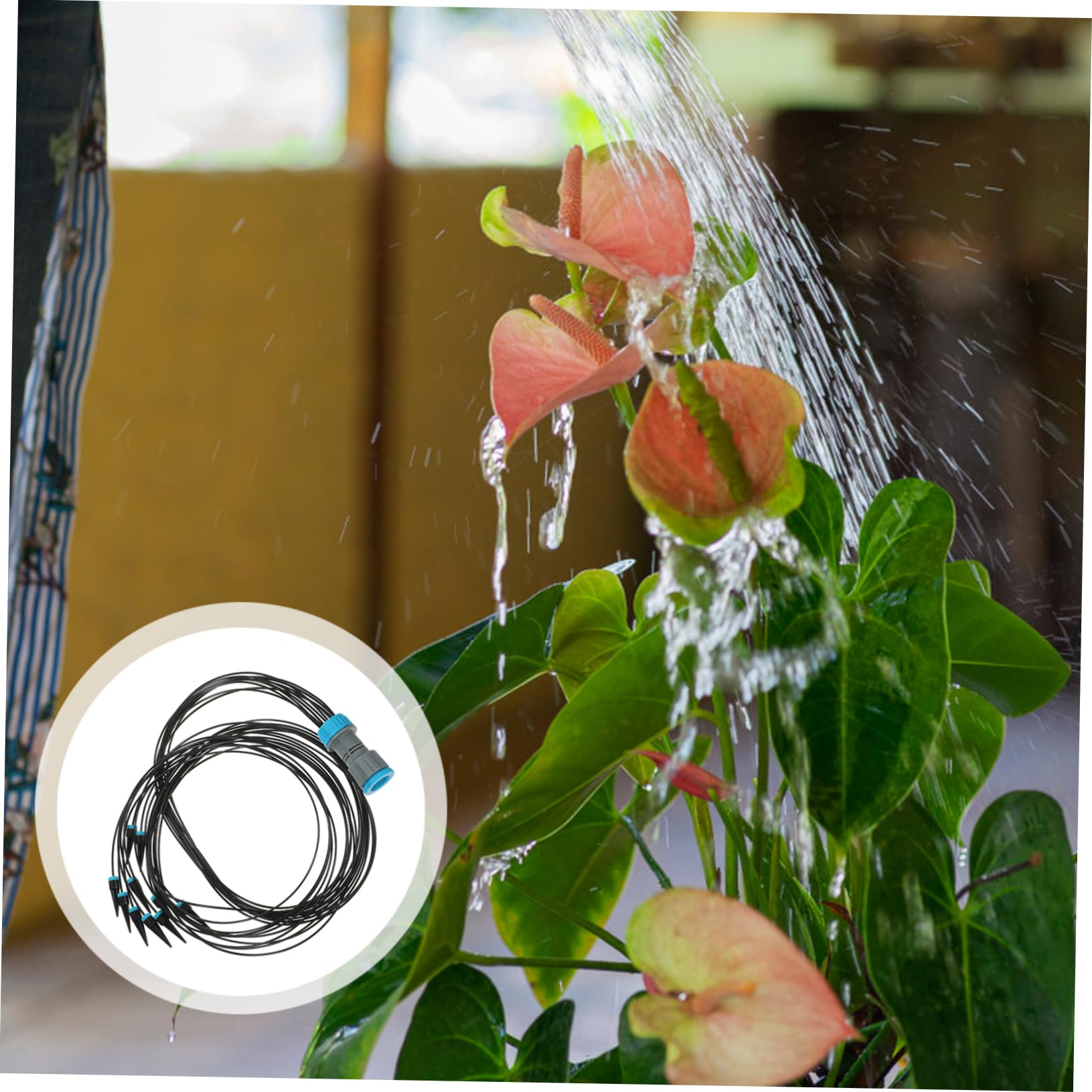 Milisten Lot De 5 Arrosoirs Automatiques Simples pour Plantes D'Extérieur Buse De Trempage pour Pots De Fleurs Système D'Arrosage en Plastique
