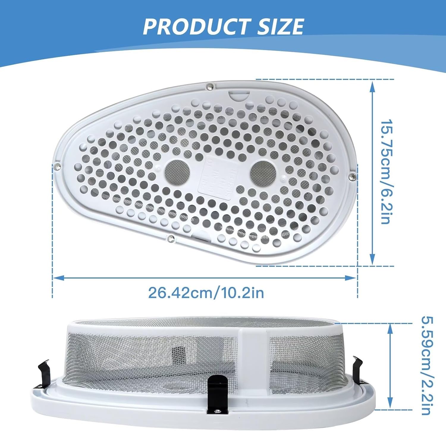 W10828351, 8531967, 348399, 348400, W10812395 Dryer Lint Trap Filter & Cover Assembly Fit for Kenmore 11079496110, 11081452710, 1086379210, 11086379810, 1087379120, 11087679100,Vicue New Version