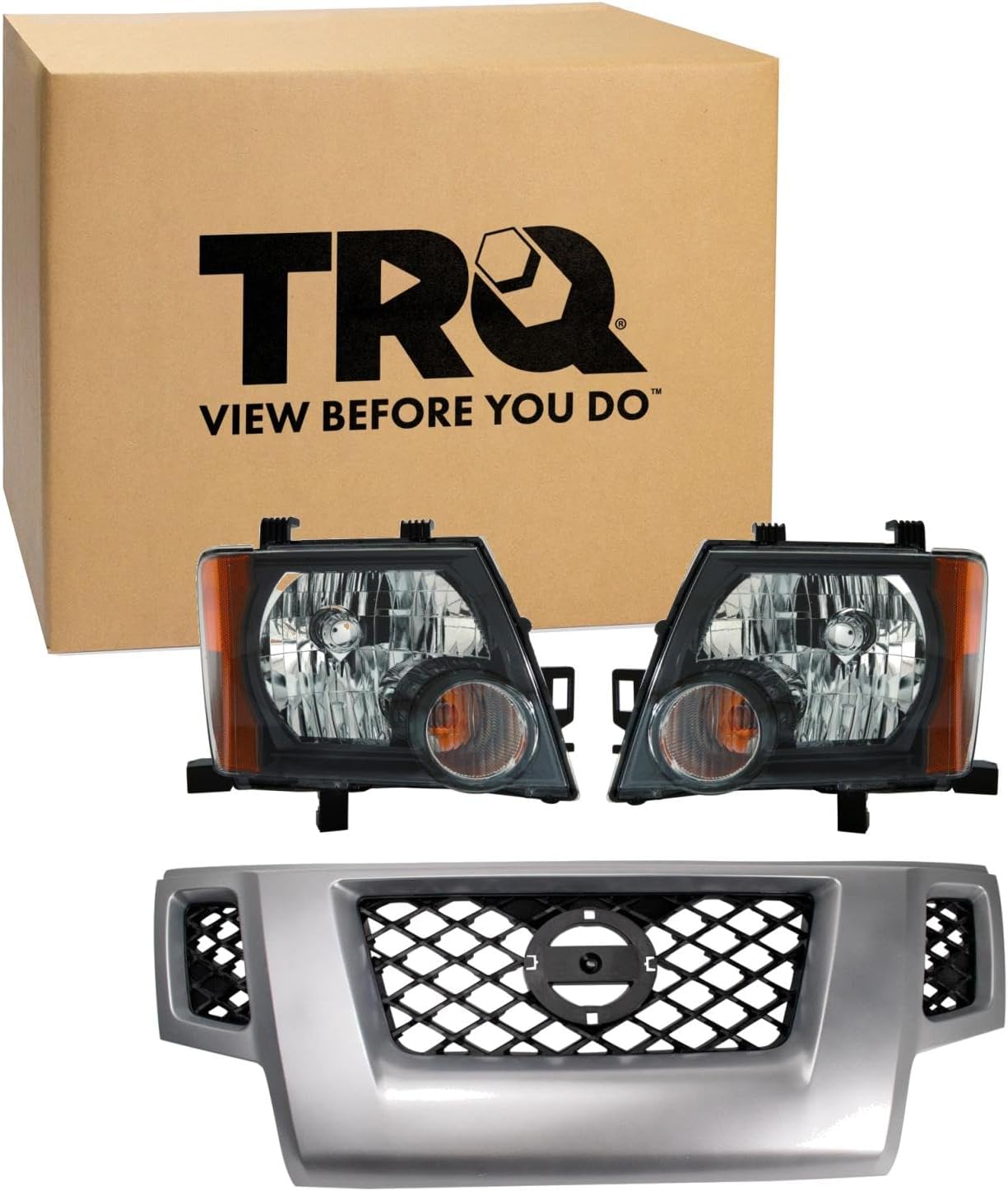 TRQ Lighting Kit NI1200241 NI2502189 NI2503189 Compatible with 2009-2013 Nissan Xterra