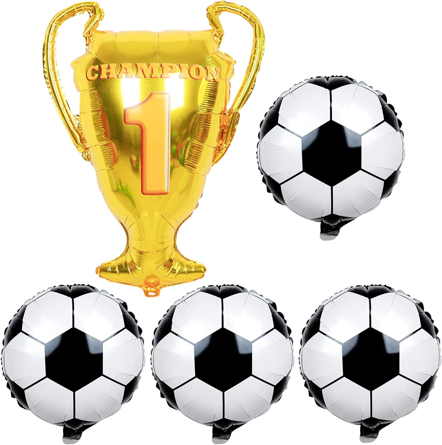 32 inch Big Size Trophy Football Balloons and 18 inch Soccer Foil
