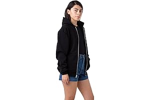 Los Angeles Apparel Heavy Fleece Zip-Up Hoodie (Piece Dye)