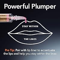 Vista 7 de Dr Dennis Gross DermInfusions Plump + Repair Tinted Lip Treatment, Clear - Visibly Plumps & Defines Lips with Hyaluronic Acid & Peptides - Repairs