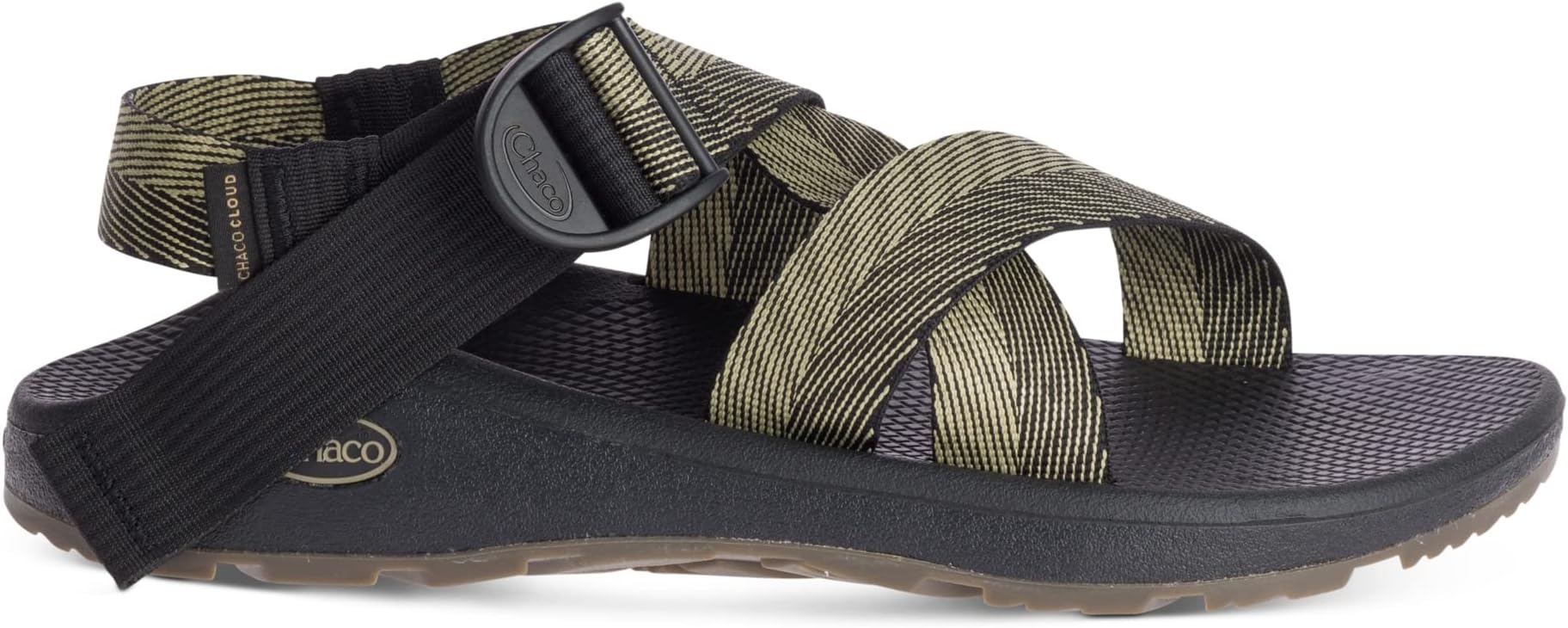 Chaco Men's Mega Z Cloudwood Stock, Outdoor Sandals, Strappy Sandals, 7.5 inches (19.0 cm)