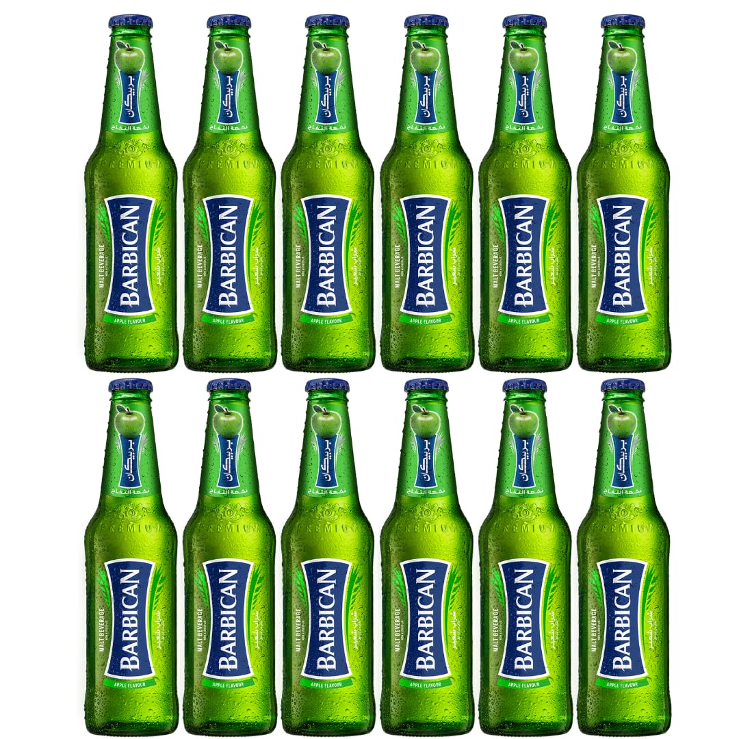 Barbican Apple Non-Alcoholic Beer | Non - Alcoholic Beverage | Apple Flavoured Beer | Caffeine-free | 330ml Glass Bottle - Pack of 12 (330ml x 12) (B0CN6H43P3) Amazon Price History, Amazon Price Tracker