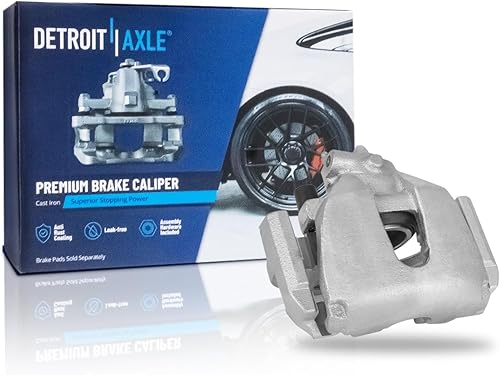 Miniatura 198 de Detroit Axle - Pinza de freno delantera derecha con soporte de repuesto para Chevrolet Equinox Captiva Sport Pontiac Torrent Saturn Vue Suzuki XL-7