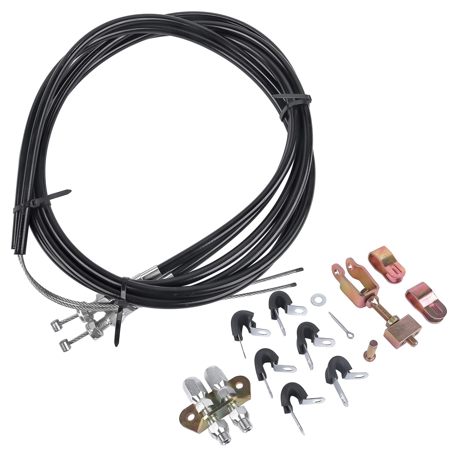 Ausla Zestaw Naprawy Hamulca Hamulca Awaryjnego, Kabel Parkingowego do Wewnętrznych Hamulców Bębnowych, OE Numer 330-9371, Wszechstronna Funkcja, Idealna do Konwersji z Tyłu i Fabryczne Hamulce