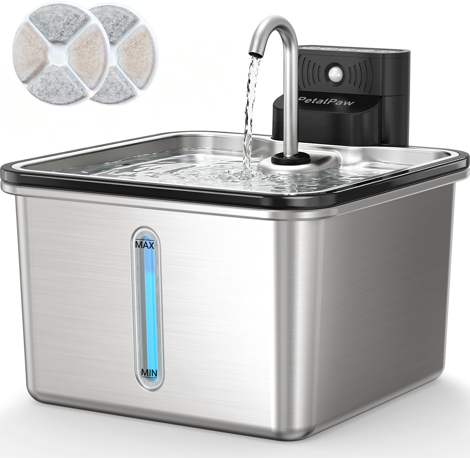 My cat drinks actual water now instead of the bathroom faucet. This fountain is genius