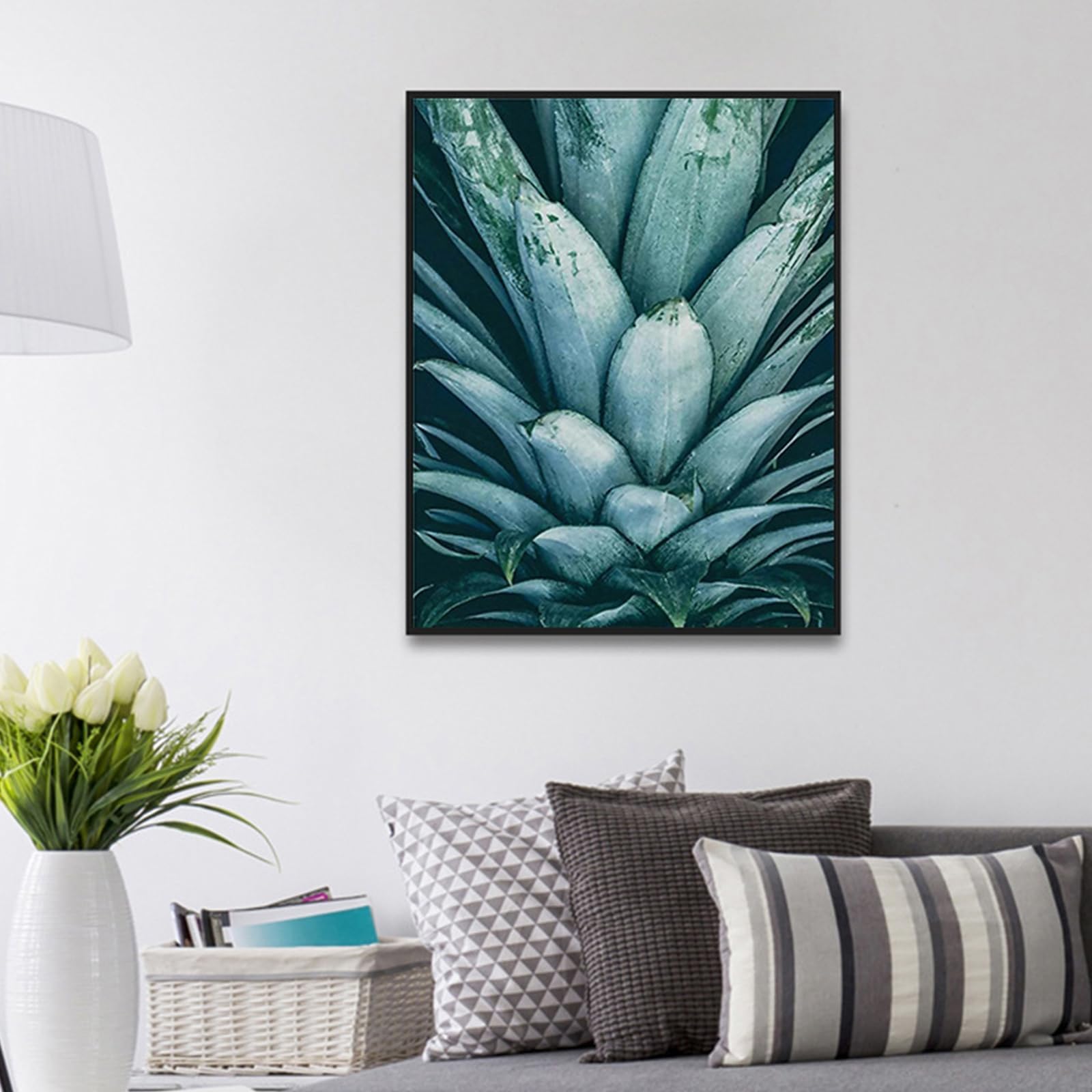 Cubierta decorativa para caja de medidor, armario oculto de panel eléctrico para pared interior y exterior, se adapta a cajas eléctricas estándar
