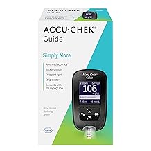 Accu-Chek Guide Diabetes Meter for Diabetic Blood Glucose Monitoring Meter Only