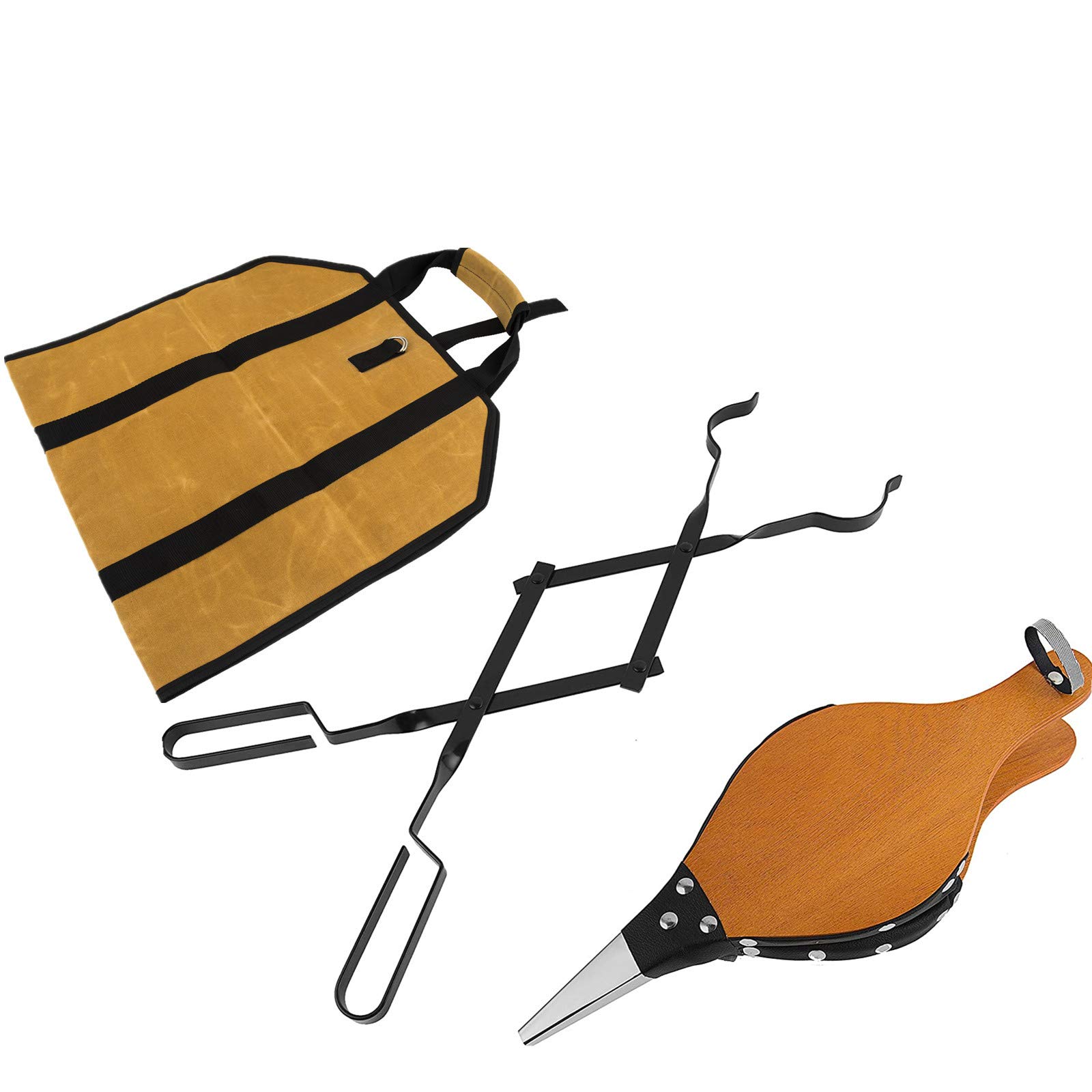 Buy AJinTeby 26" Fireplace Tongs, 15" Fireplace Fire Pit Wood Air