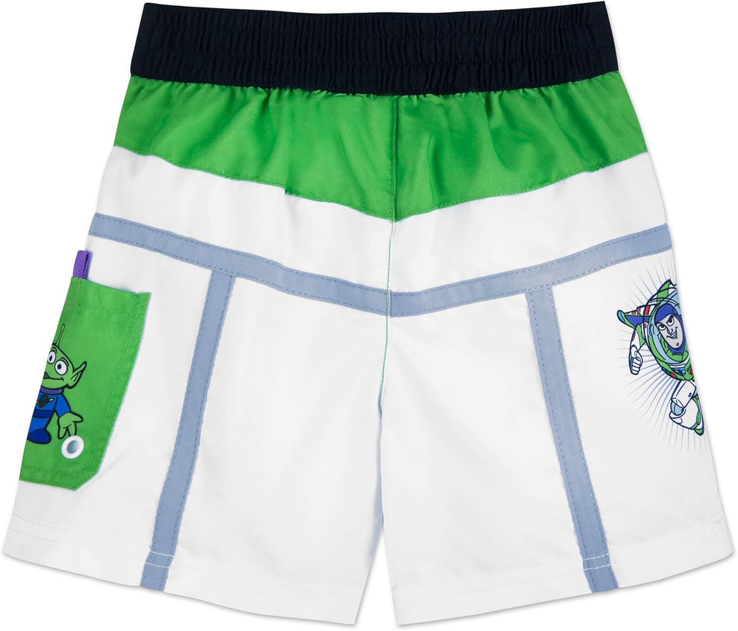 Disney Pixar Buzz Lightyear Swim Trunks for Boys