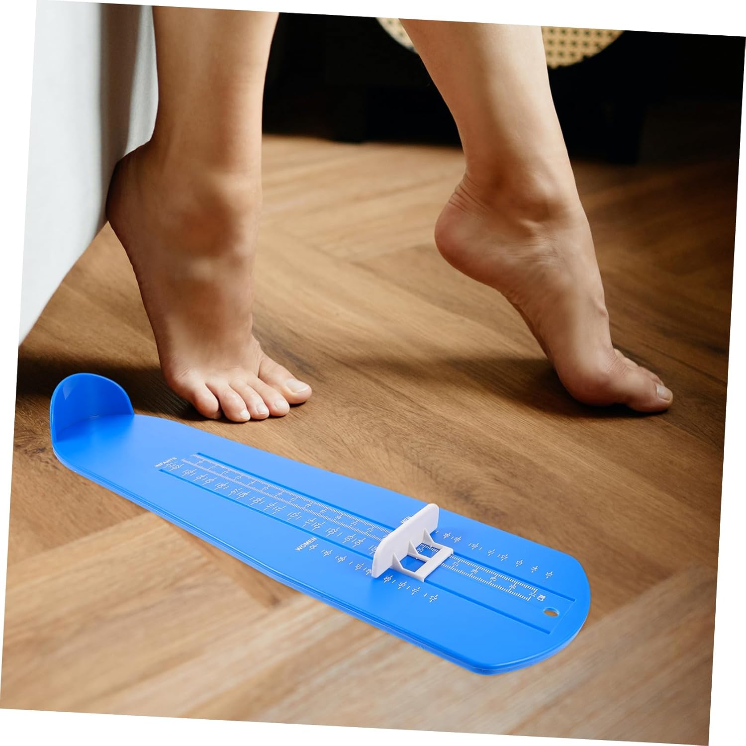 Ipetboom Professional Foot Measuring Device Accurate Foot Gauge for Adults Lightweight Portable Shoe Ruler US Standard Measurement Tool for Easy Shoe Fitting