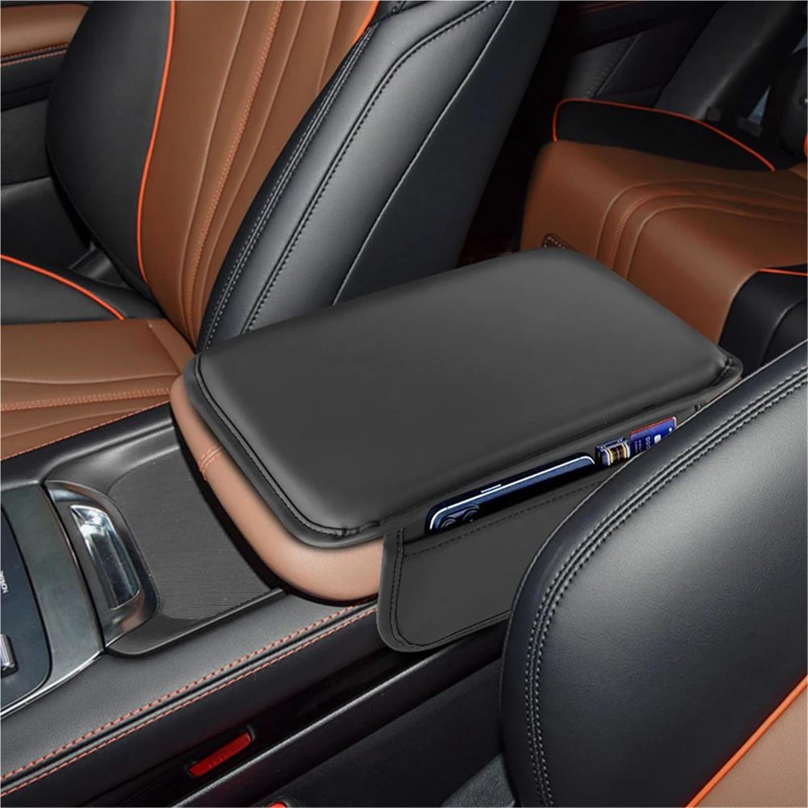 Copribracciolo Auto Per Sportback A5 A7 A8 Q5 C5 C7 Q1 Q2 Q4 | Protezione Per Bracciolo In Ecopelle Liscia, Design Facile Da Infilare CPXCTZFZUB