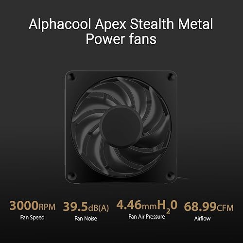 Miniatura 4 de ASUS ProArt LC 360 enfriador líquido de CPU AIO todo en uno AMD AM4 AM5 e Intel LGA 1700, 1200, 115X, compatible con medidor de estado del sistema