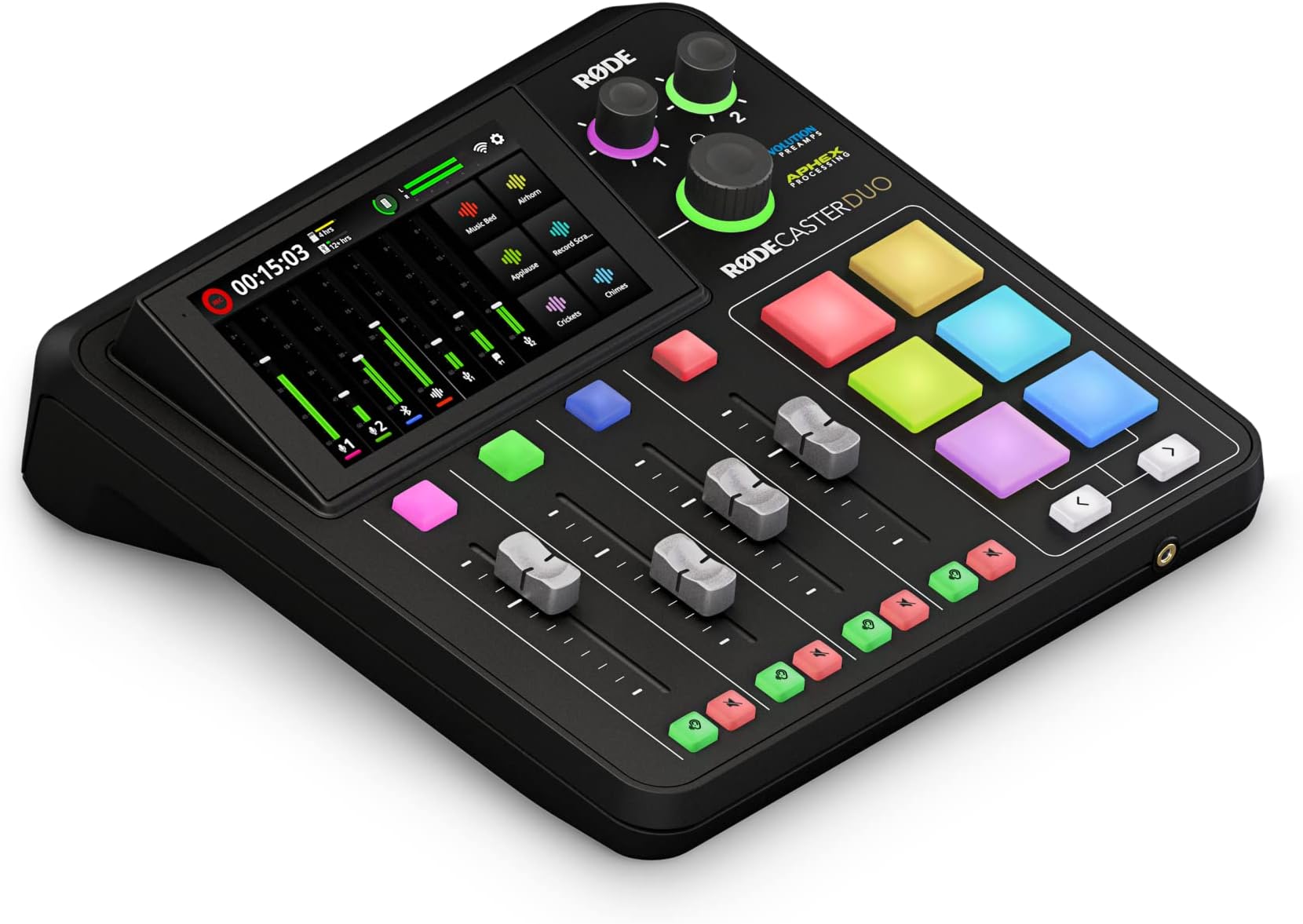 RØDECaster Duo Integrated Audio Production Studio - Black