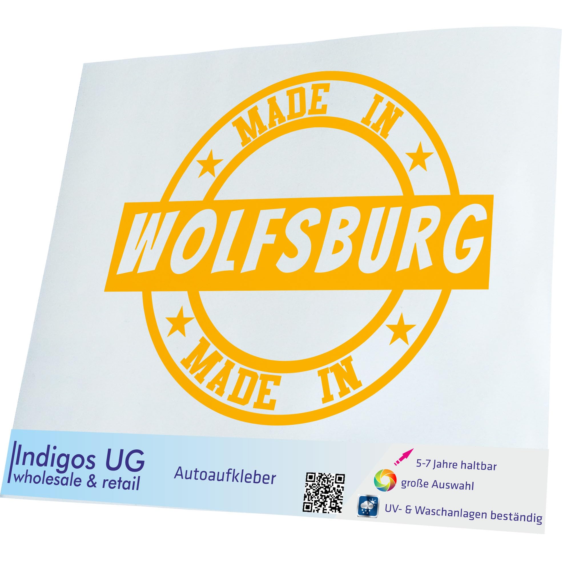 INDIGOS UG Sticker - Car Sticker - JDM - Die Cut - Made in Germany Old