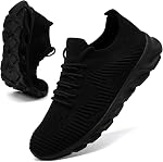 Running Shoes for Men Tennis Sneakers Slip On Lightweight Breathable Mesh Non Slip Gym Walking Athletic Sneakers