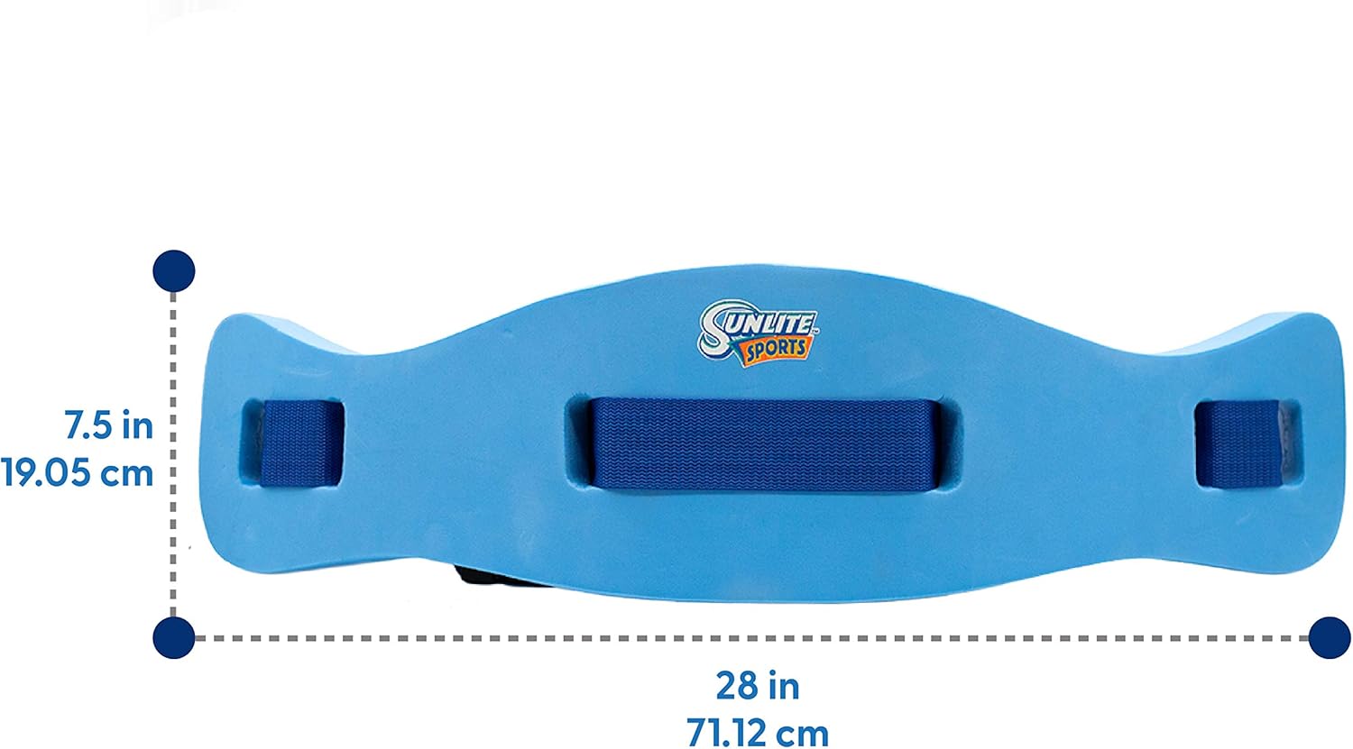 Sunlite Sports High-Density EVA-Foam Swim Belt, Floatation Belt for Aquatic Exercise, Low-Impact Workout, Swim Training Aid for Beginners (Aqua Fitness Waist Belt Small) : Sports & Outdoors
