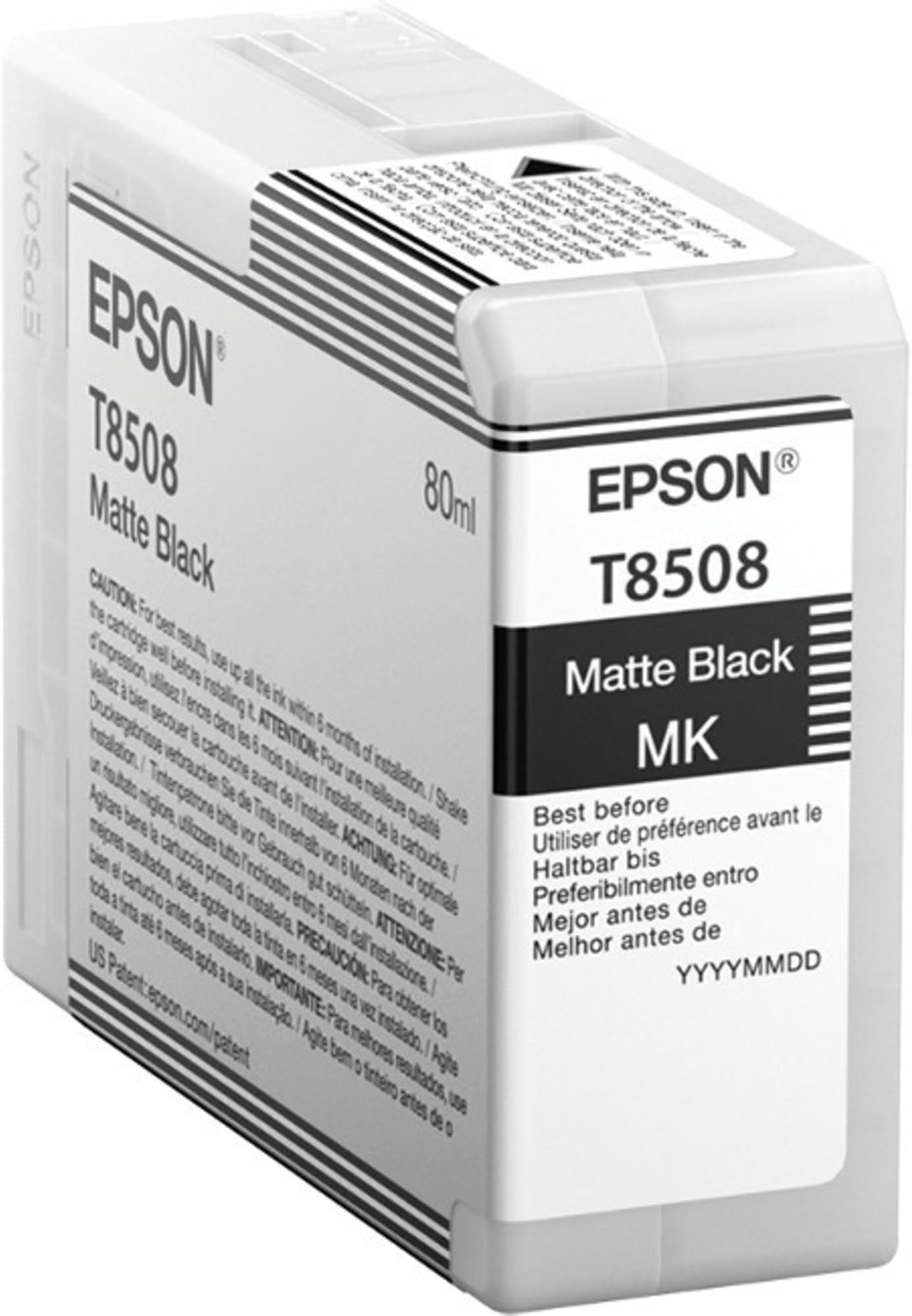 Epson T850800 T850 UltraChrome HD Matte Black -Ink